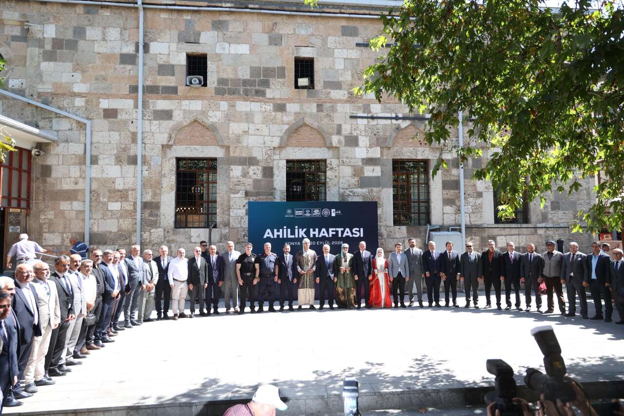 Konya’da esnafın bayramı başladı! İşte yılın ahisi, kalfası ve çırağı 1